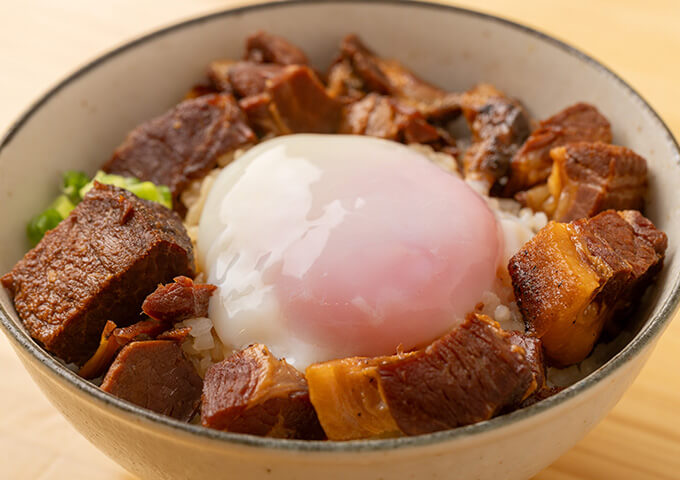 自家製角煮丼