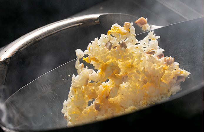 チャーハン行程